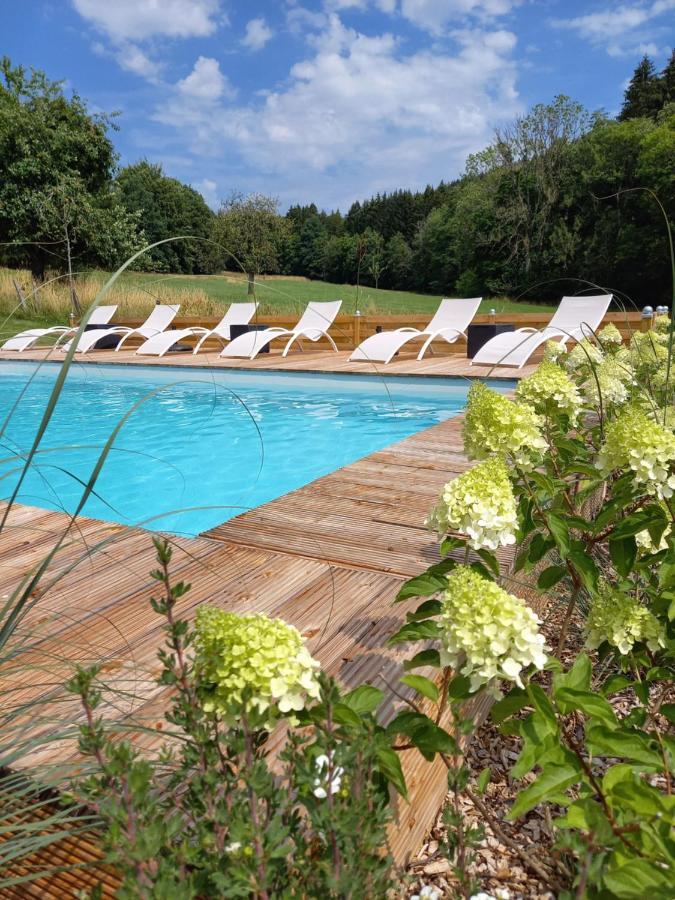 Le Clos Du Cerf - La Renardiere Villa Stoumont Bagian luar foto