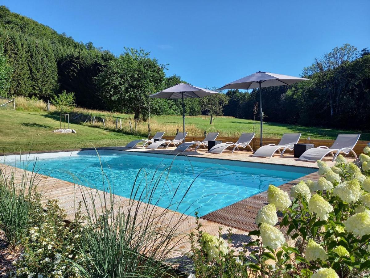 Le Clos Du Cerf - La Renardiere Villa Stoumont Bagian luar foto
