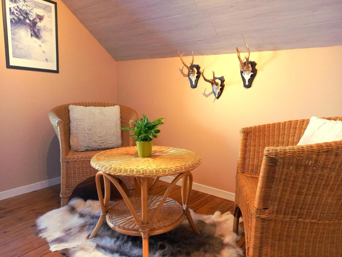 Le Clos Du Cerf - La Renardiere Villa Stoumont Bagian luar foto